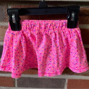 Koala Baby- Hot pink sprinkle skirt size 3-6 months